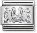 Nomination Classic Mum Sterling Silver & Steel Charm 330316/08