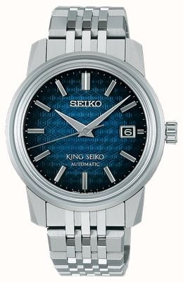 Seiko King Seiko KSK 6L ‘Kameido Blue’ (38.6mm) Blue Dial / Stainless Steel Bracelet SJE105J1