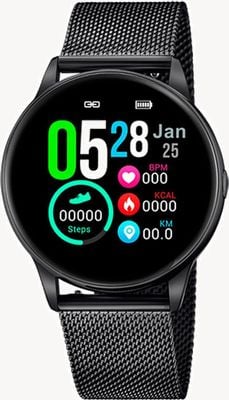 Lotus SmarTime | Women's | Black PVD Mesh + Free Strap L50002/A