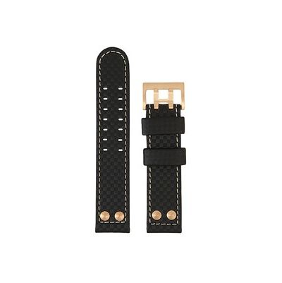 Hamilton Straps H693776127 Strap ONLY -Set Plastic-black-22/ Watch