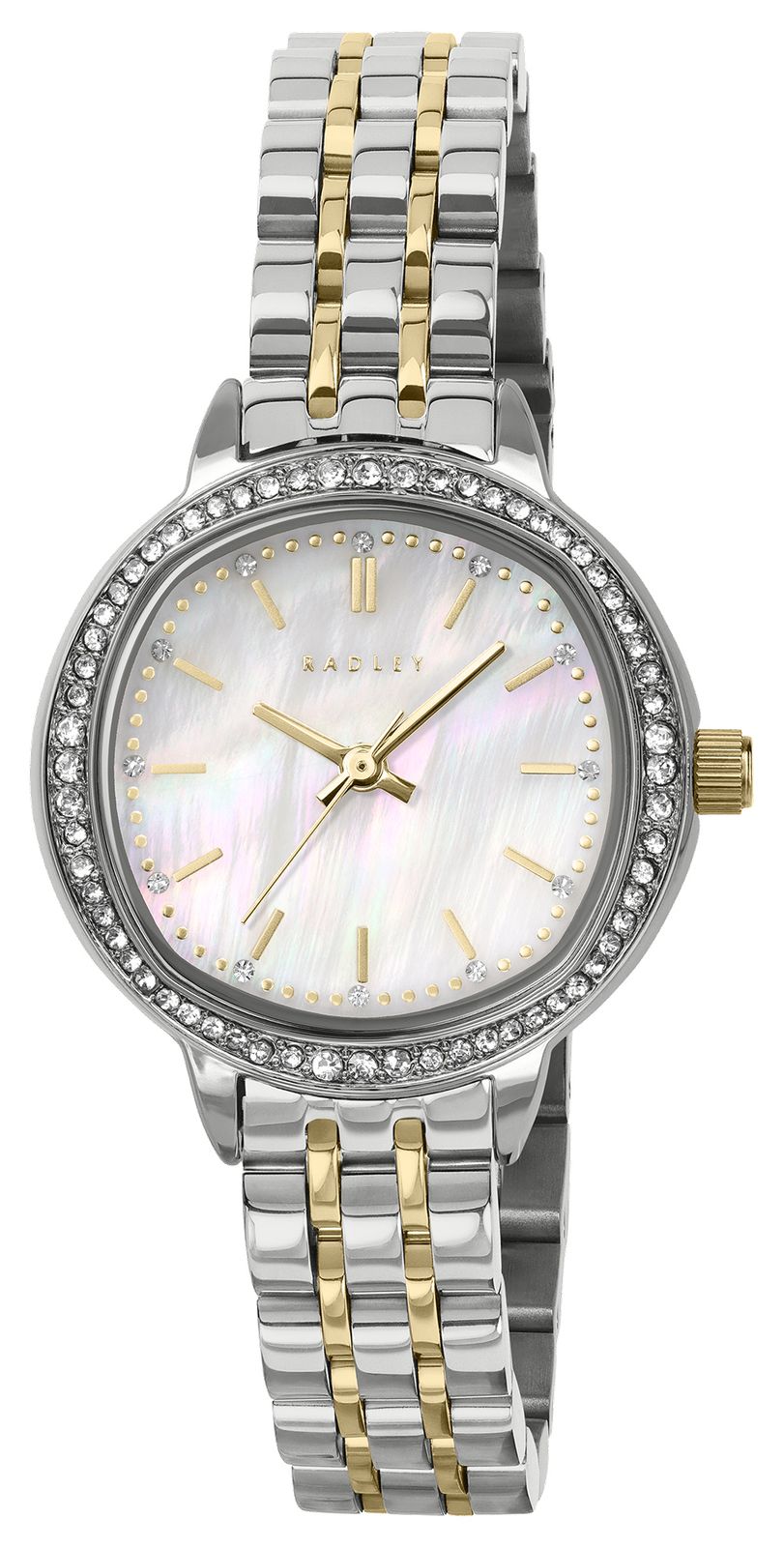 Radley RY4689 Crystal-Set Three-Hand Quartz (28mm) Mother-of Watch