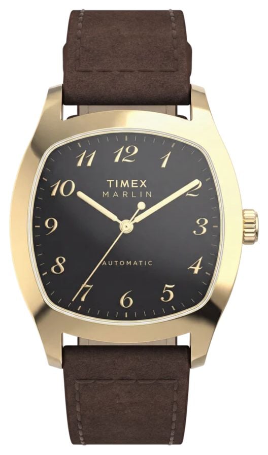 Timex TW2Y84500 MARLIN CHATHAM 36mm Leather Strap Watch