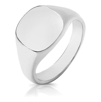 James Moore & Co TS125H/T SILVER 12 X 11MM HEAVY WEIGHT CUSH Jewellery