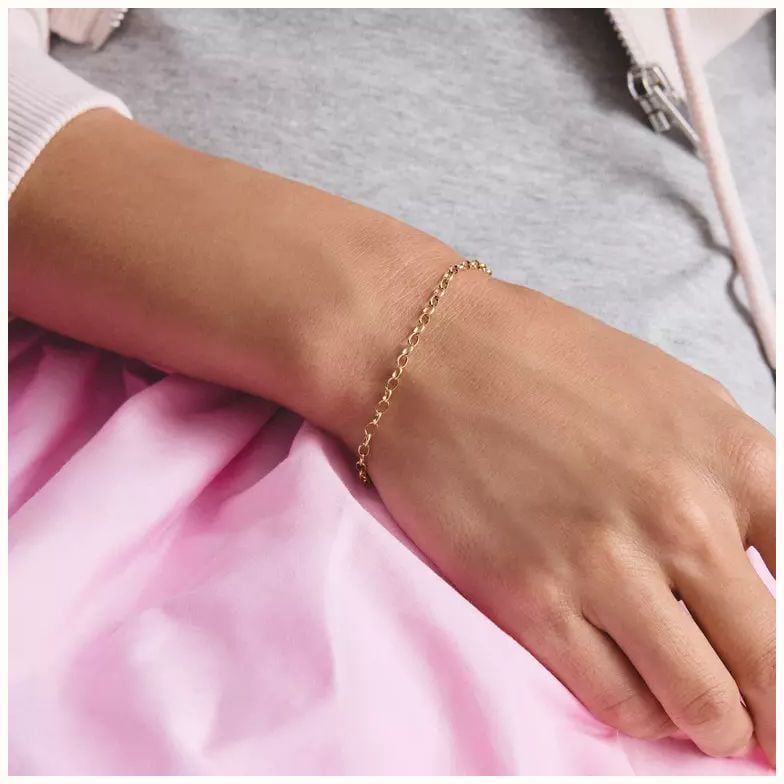 Thomas Sabo Thomas Sabo Charm Club Original Yellow Gold Tone Plated Link Bracelet (17 cm) X0163-S02-39-L17 - alternate view 3