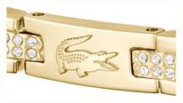Lacoste Metropole Gold IP Bracelet With Crystals 2040671 - alternate view 2