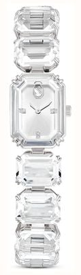 Swarovski Millenia (17mm) Silver Dial / Octagon Cut Crystal Bracelet 5729182