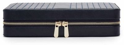 WOLF Maria Large Zip Case - Navy Blue 766117