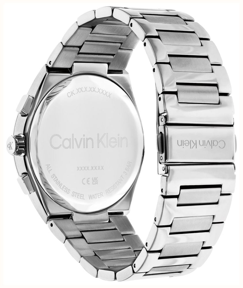 Calvin Klein Distinguish Multifunction Quartz (44mm) Green Dial / Stainless Steel Bracelet 25200572 - alternate view 2