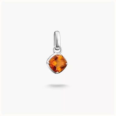 Thomas Sabo Silver Charm Pendant Birthstone October Connect CC1338-699-6