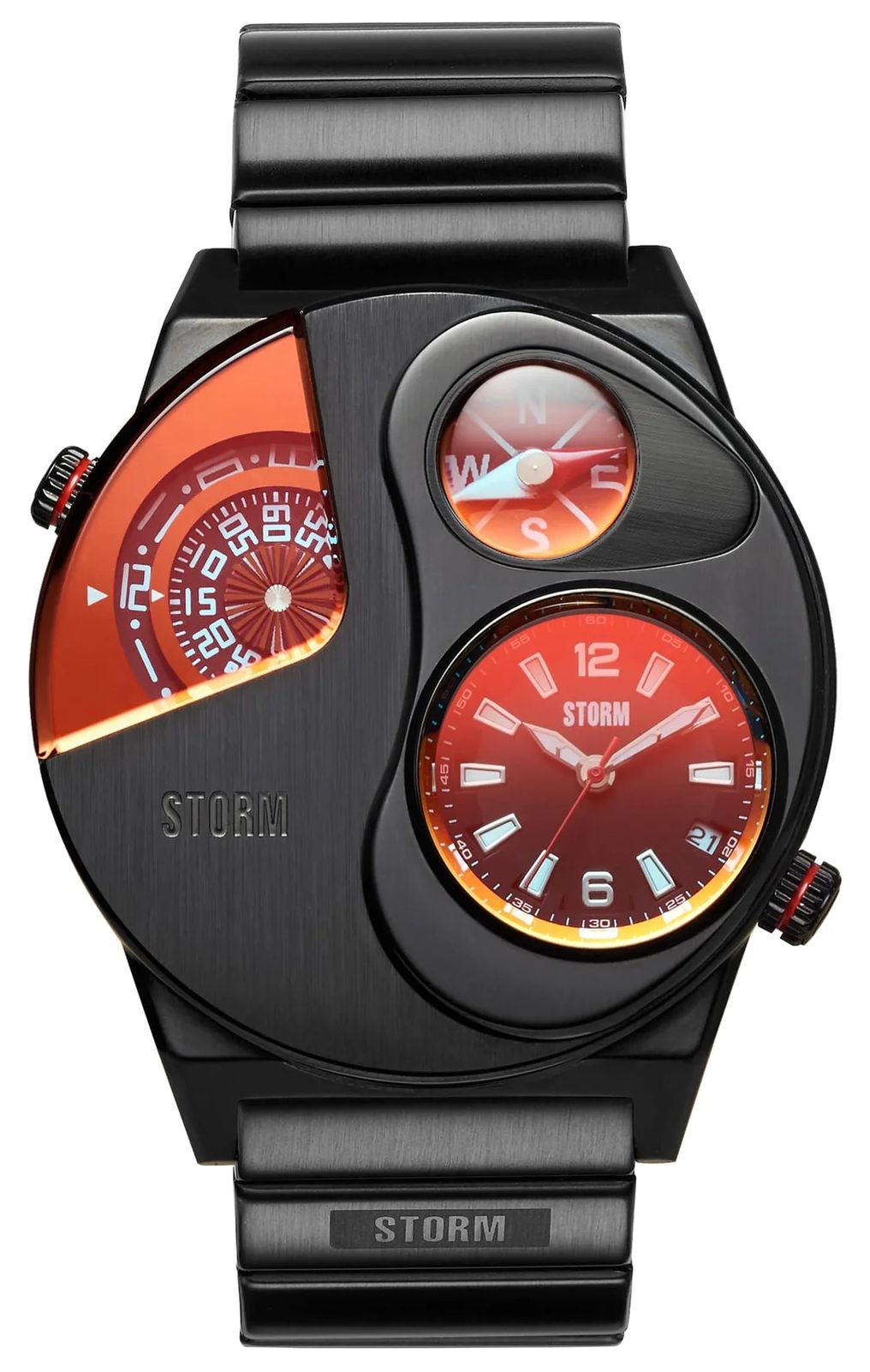 STORM 47541/SL/R Navitrek Slate Red (45mm) Slate and Red Watch