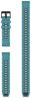 Garmin QuickFit Bands (22mm) Turquoise Silicone (3-piece Dive Set) - Strap Only 010-14412-01