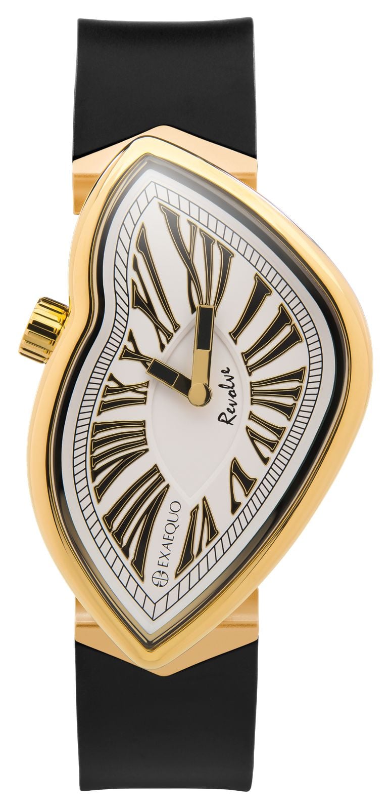 Exaequo Melting Watch EX 0032.0002 Revolve IP Yellow Gold (