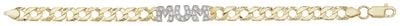 Treasure House Women's 9ct Yellow Gold 7.5 Inches Cubic Zirconia Mum Bracelet BR596