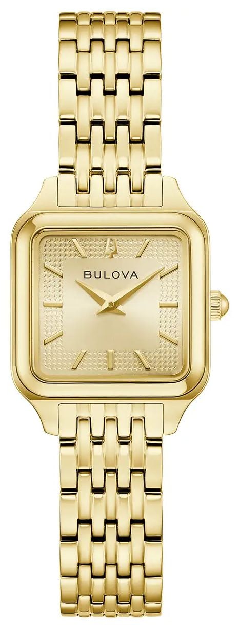 Bulova 97L191 Sutton Quartz (23mm) Gold Sunray Dial / Gold Watch