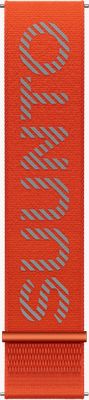 Suunto Athletic 7 Coral Orange Textile Loop Strap - 22mm (S/M+M/L) - STRAP ONLY SS051134000