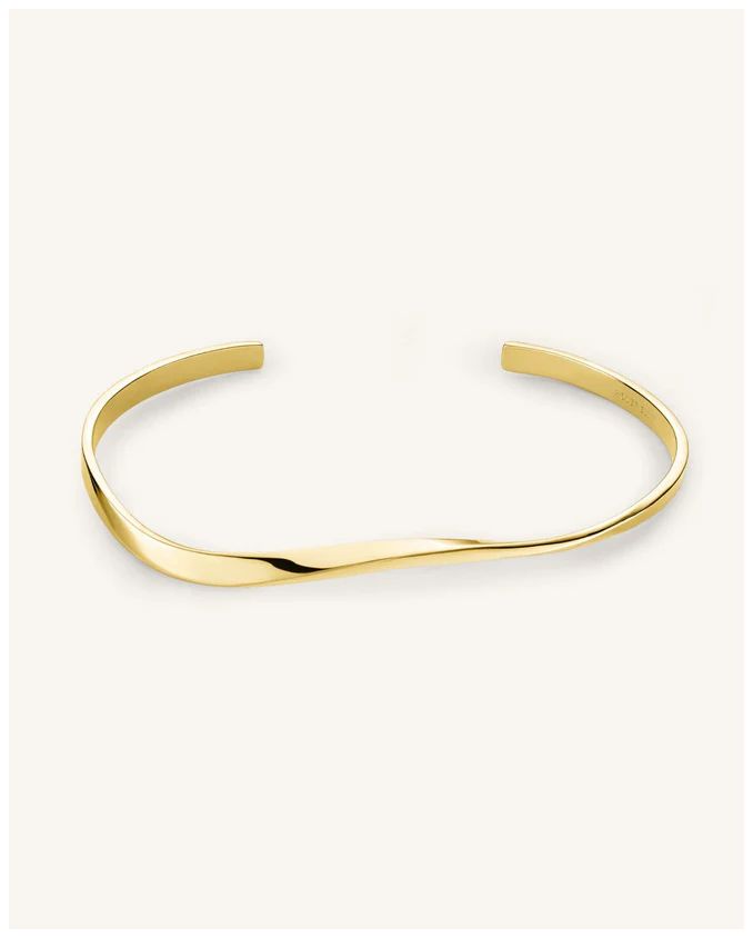 Rosefield Jewellery JTWBG-J075 Ladies Iggy Twisted Bangle