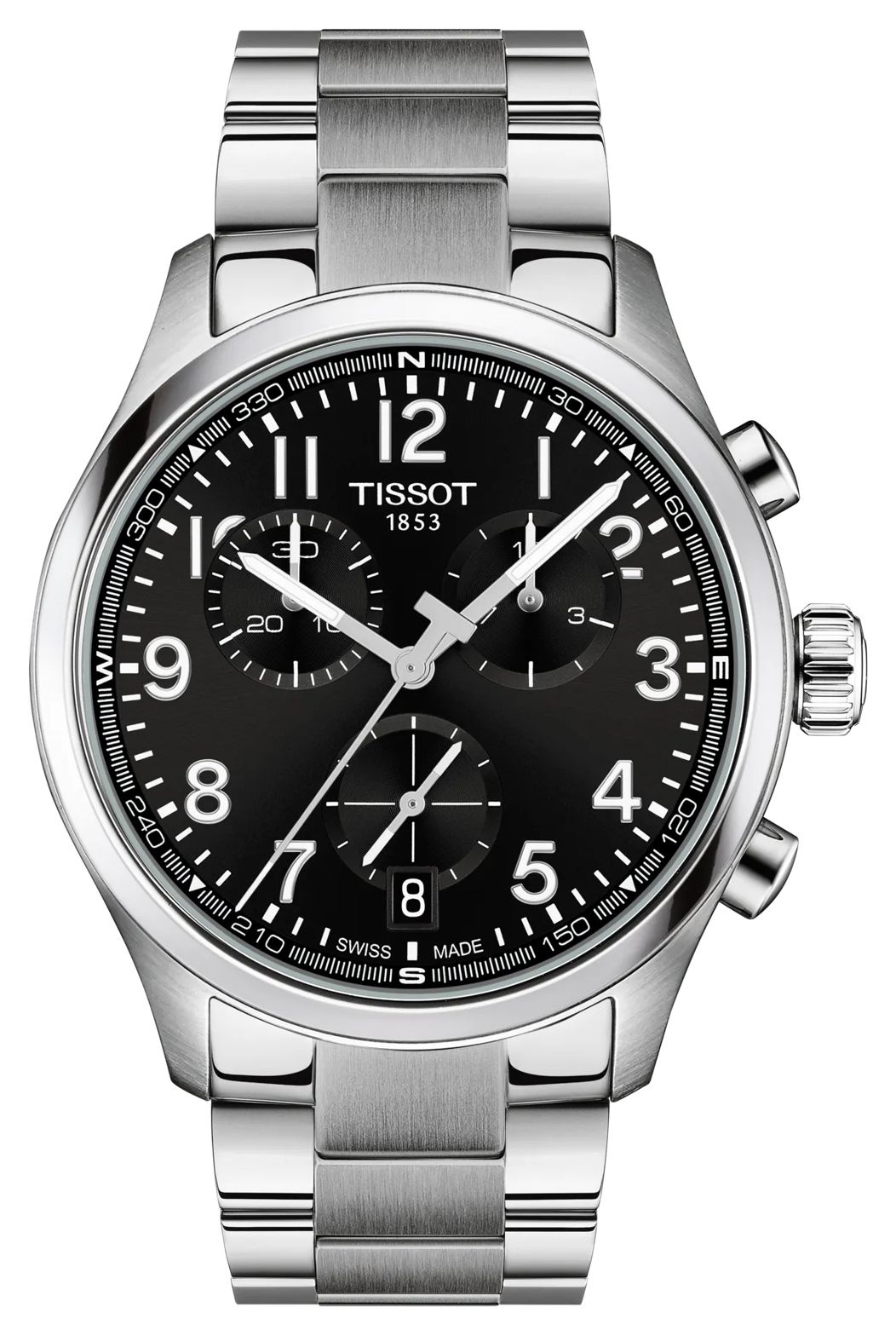 Tissot T1164171105200 Chrono L Quartz (42mm) Black Dial / Watch