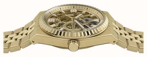 Ingersoll THE LANDING Automatic (40mm) Gold Skeleton Dial / Gold PVD Stainless Steel Bracelet I18702 - alternate view 4