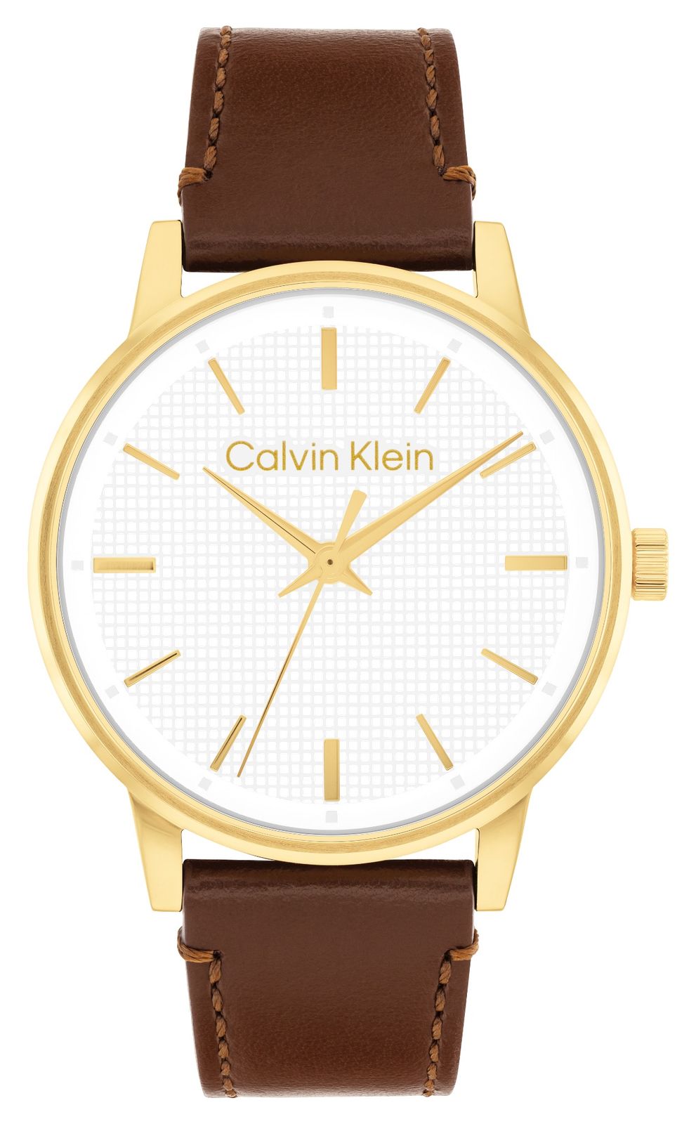 Calvin Klein 25200503 CK Linked (41mm) Textured White Dial Watch