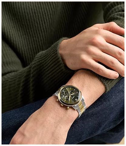 Fossil Neutra 44 mm Chronograph Two-Tone Stainless Steel FS6189 - alternate view 2
