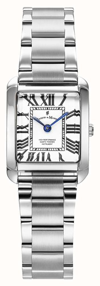 Jacques Du Manoir Emily Swiss Quartz (19mm) White Dial / Stainless