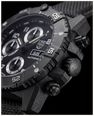 Luminox Master Carbon SEAL Auto Chrono 3880 Series (45mm) Black Dial / Black Technical Matrix Leather Strap Watch XS.3881 - alternate view 9