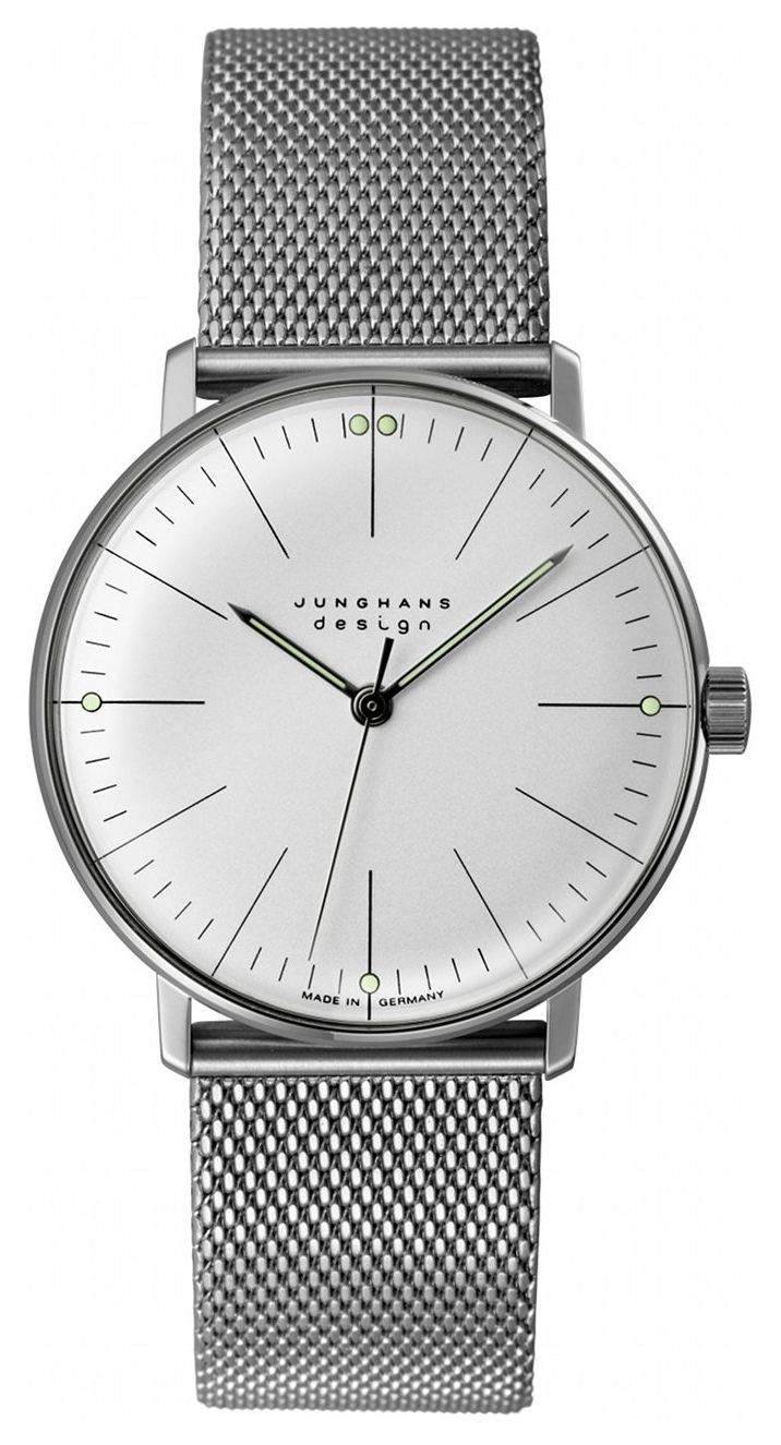 Junghans 27/3004.46 Max Bill Hand-winding | Steel Mesh Strap Watch