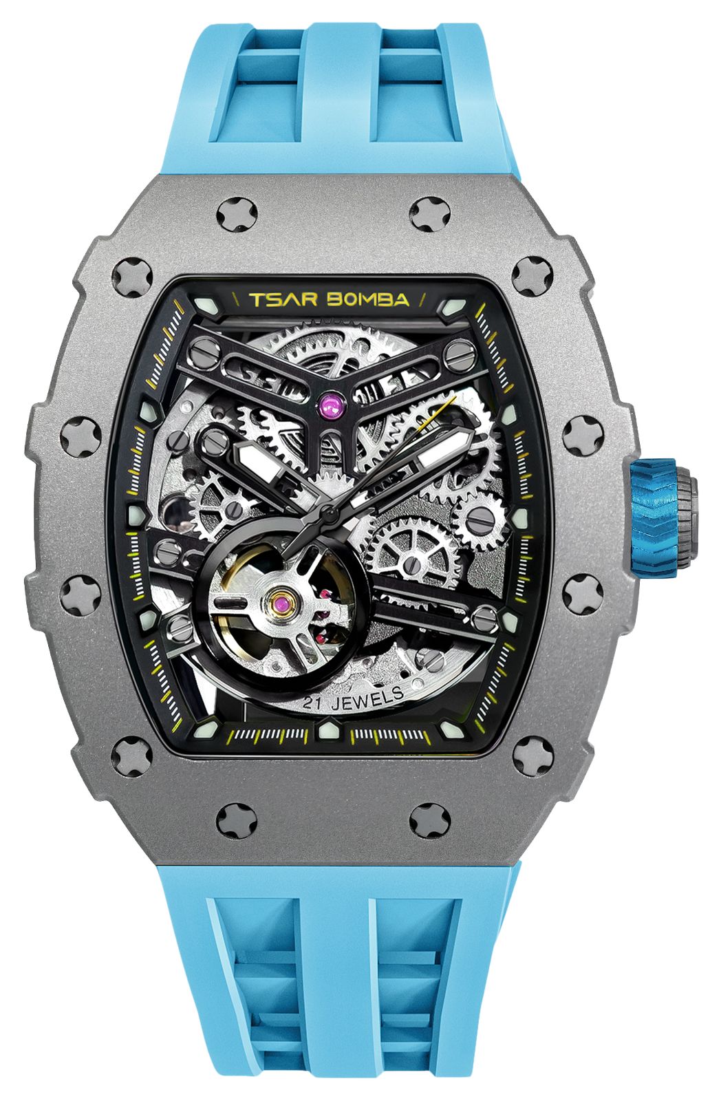 TSAR BOMBA TB8208T-03 Elemental Series Titanium Automatic ( Watch