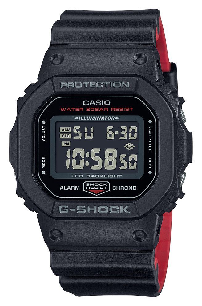 Casio DW-5600UHR-1ER G-Shock Core 5600 LED (48.9mm) Digital Watch