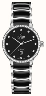 RADO Centrix Automatic Diamonds (30.5mm) Black Dial / Black High-Tech Ceramic & Stainless Steel R30228702