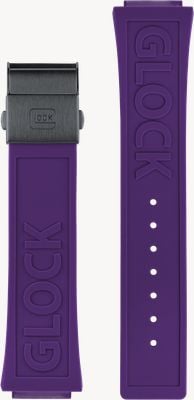 GLOCK Precision Glock Strap Only Purple Silicone size 24 GB-PU-PURPLE-LOGO-BC