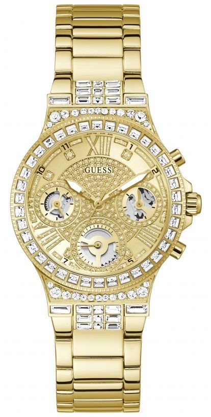 Guess GW0320L2 MOONLIGHT Women’s Crystal Set Gold Stainless Watch