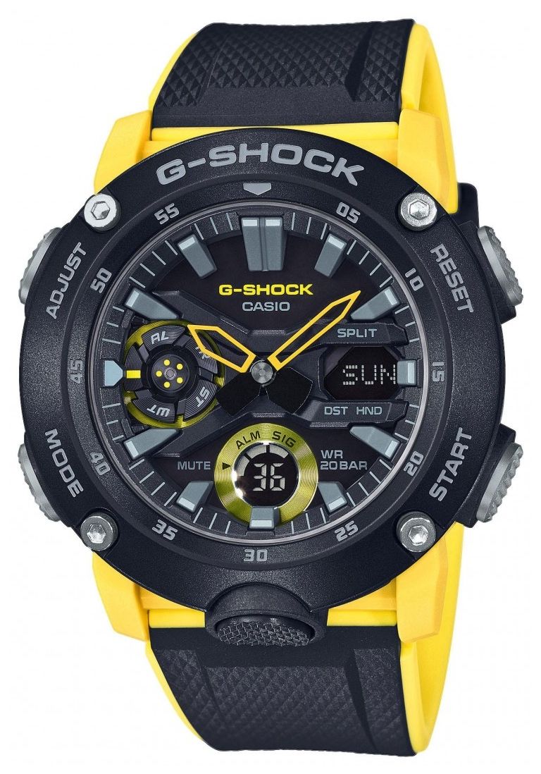 Casio GA-2000-1A9ER | G-shock Carbon Core Guard | Black Watch