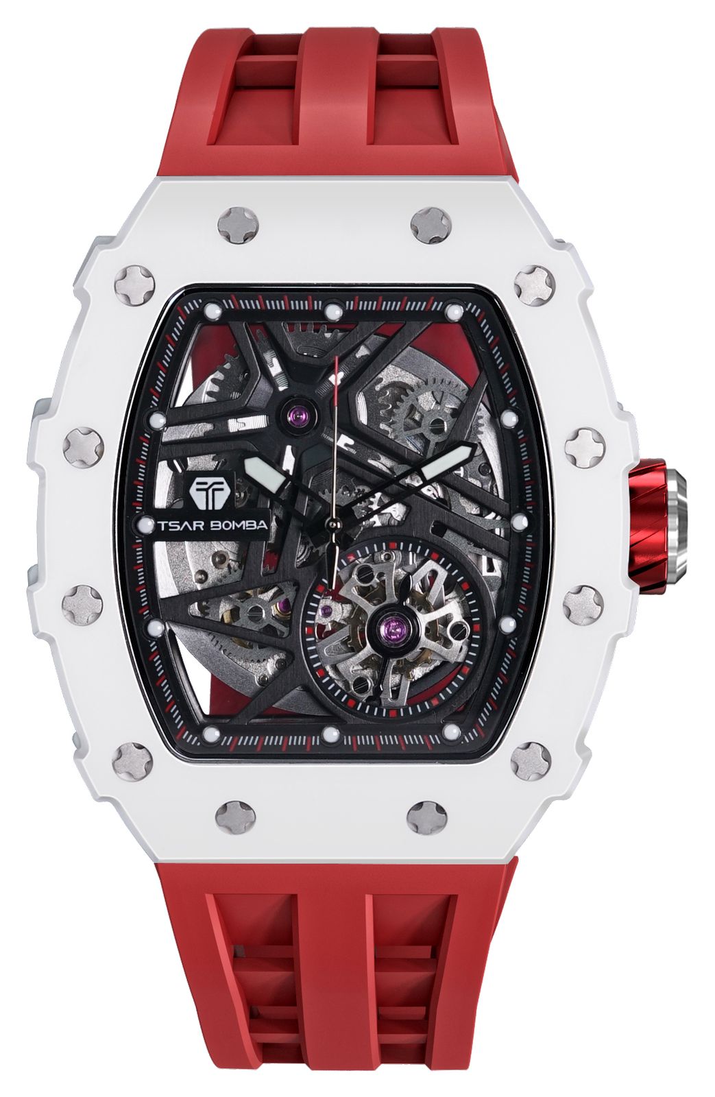 TSAR BOMBA TB8209C-01 Elemental Series Ceramic Automatic (43 Watch