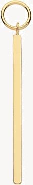 Treasure House 9ct Yellow Gold Long Bar Drop Earring Charm EPN0011