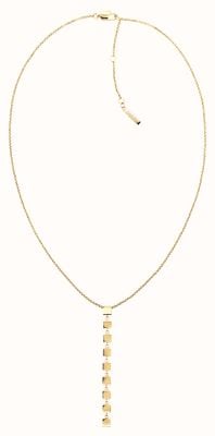 Calvin Klein Geometric Pendant Necklace - Gold 35000840