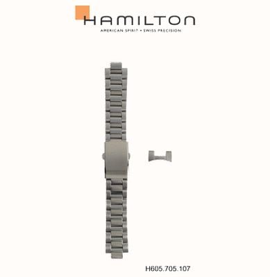 Hamilton Straps Stainless Steel Bracelet - (BRACELET ONLY) H695705107