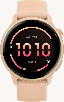 Garmin Vívoactive 6 AMOLED Health & Fitness GPS Smartwatch - Metallic Pink Dawn With Pink Dawn Band 010-02985-03