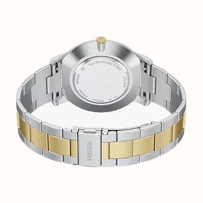 Fossil Minimalist 44 mm Three-Hand Two-Tone Stainless Steel Watch FS6182 - alternate view 5