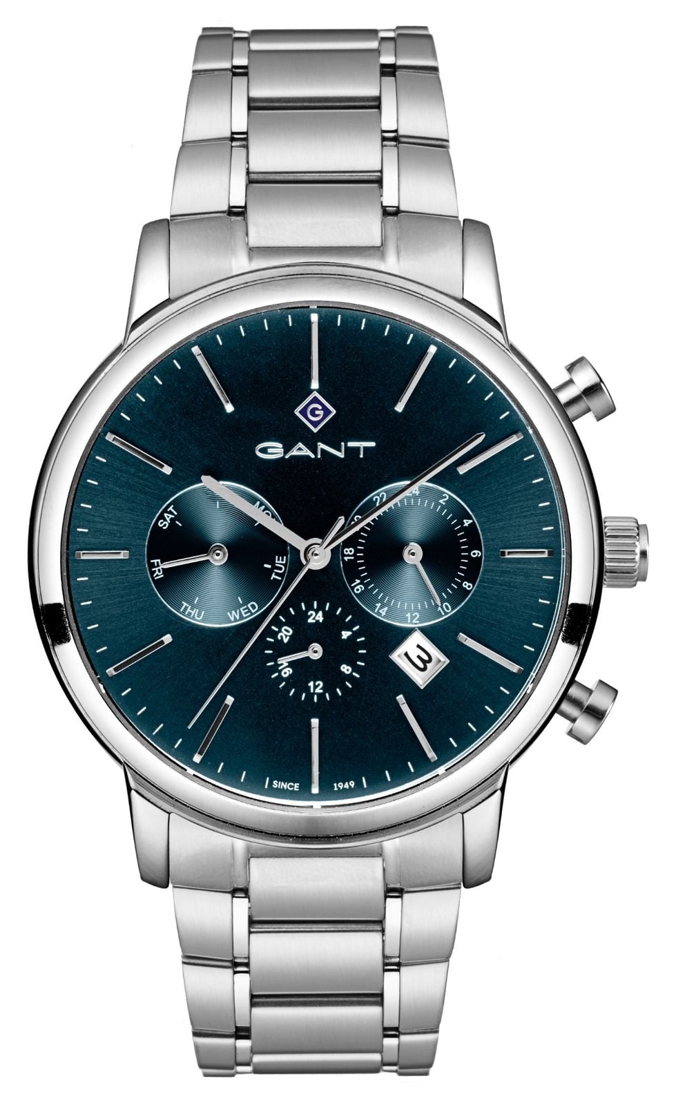 GANT G132004 CLEVELAND (43.5mm) Denim Blue Dial / Stainless Watch