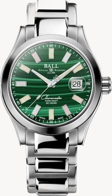 Ball Watch Company Engineer M Marvelight Amazing Grace Edition (40mm) Green Malachite Dial / Stainless Steel Bracelet Watch NM9032C-S7CJ-MALR