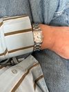 Customer picture of Frederique Constant Women's Carree Stainless Steel Silver Dial FC-200MC26B
