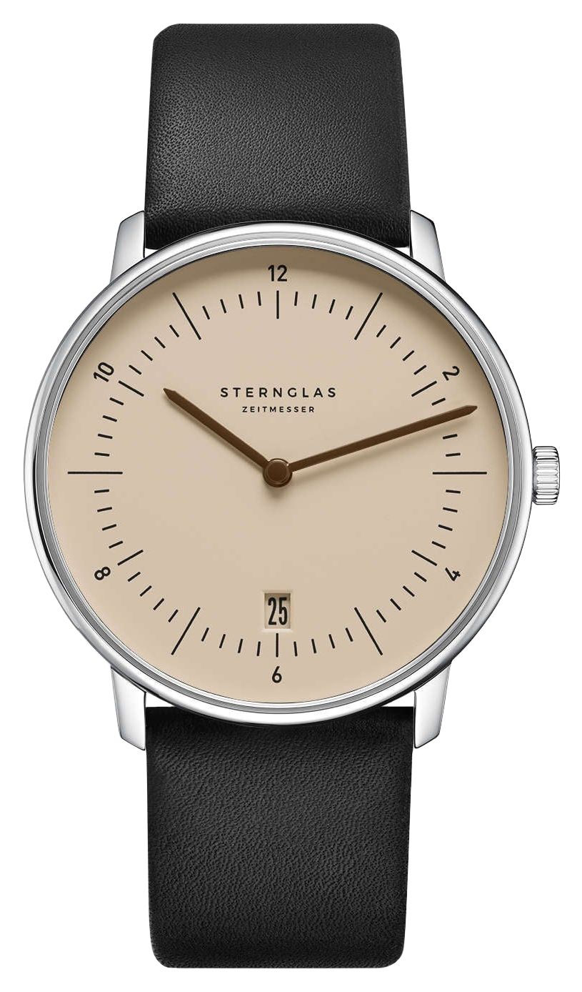 STERNGLAS S01-NA54-PR07 Naos Quartz (38mm) Sand Brown Dial Watch