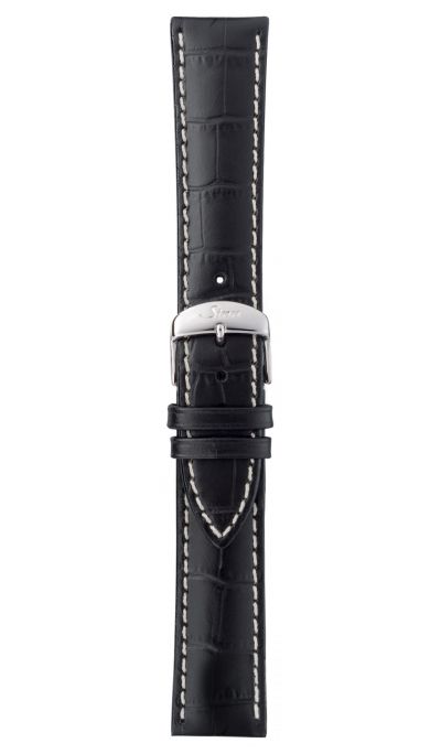 Sinn BL44201851001225403A Black Cowhide With White Stitching Watch