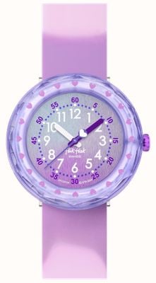 Flik Flak FUZE IN PURPLE (36.70mm) Purple Gradient Dial / Purple Gradient Silicone Strap FCSP131