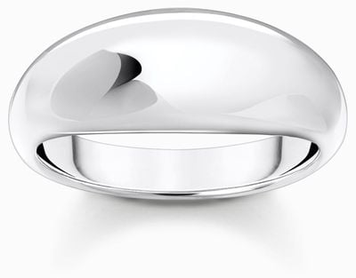 Thomas Sabo Dome Style Ring Sterling Silver Size 54 TR2472-001-21-54
