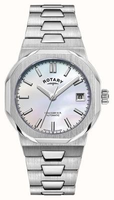 Rotary Sport Automatic (36mm) Mother of Pearl Dial / Stainless Steel Bracelet LB05410/07