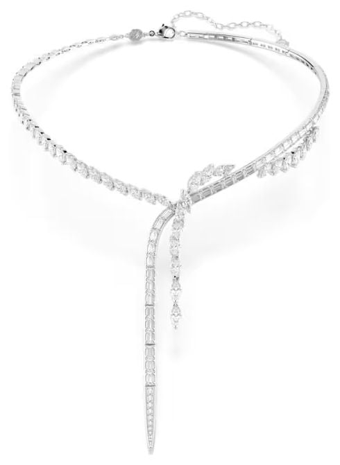 Swarovski 5748652 Mesmera Y necklace Mixed cuts, White, Jewellery