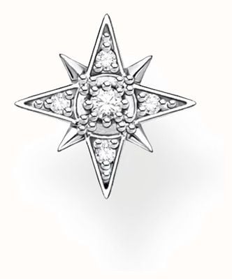 Thomas Sabo Sterling Silver Small Star Single Stud Earring H2144-051-14