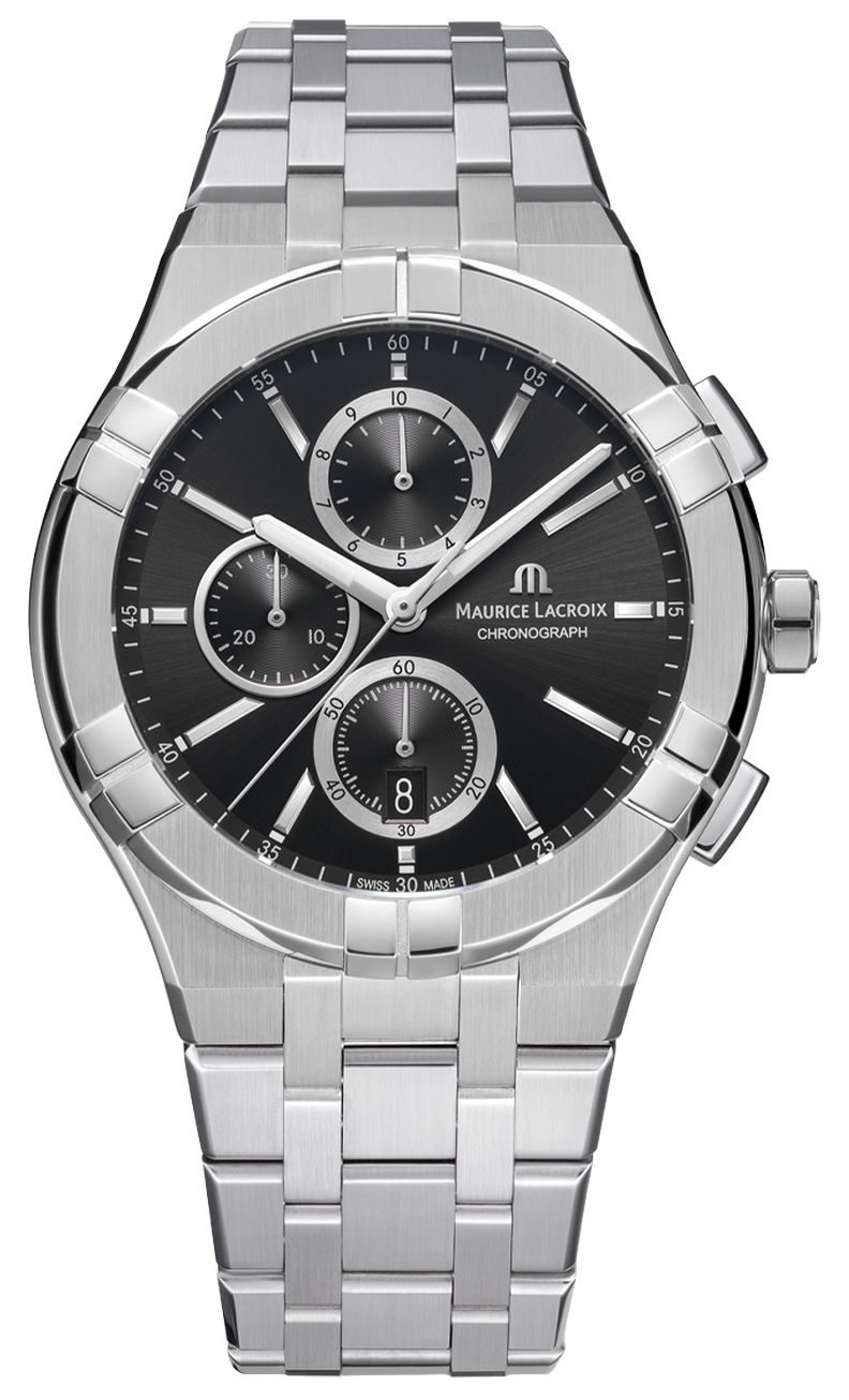 Maurice Lacroix AI1118-SS002-330-1 Aikon Quartz Chronograph Watch